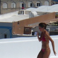 Pic #1 Topless On The Terrace 04