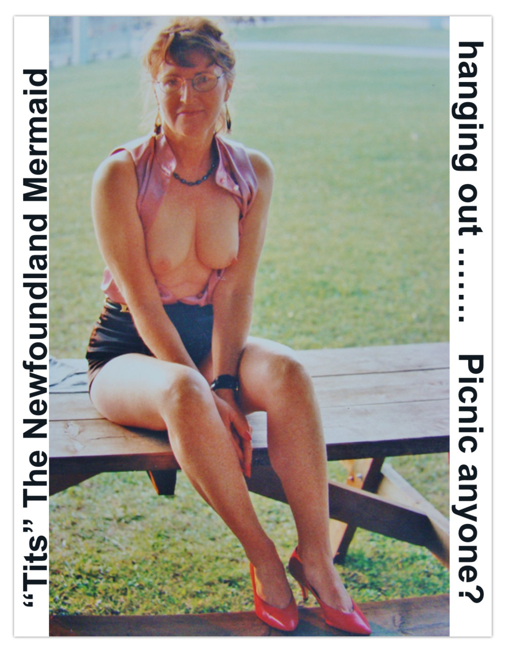 Pic #1 My large tits - Tits on a fridge magnet