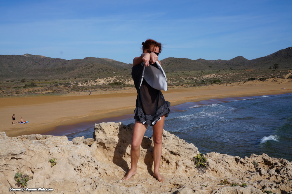 Pic #1A girl on the beach in Spain