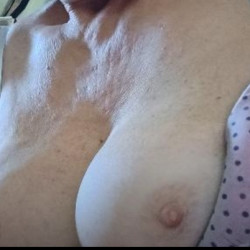 Medium tits of my girlfriend - Anita