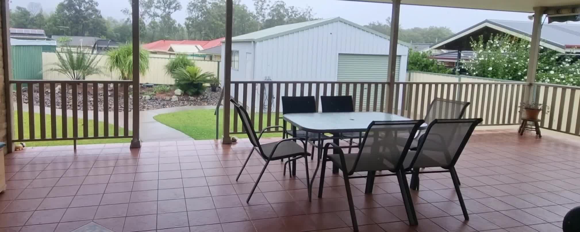 Pic #1back yard
