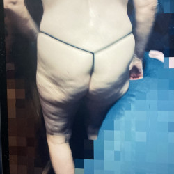 My girlfriend's ass - ******