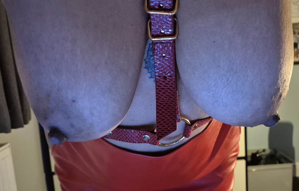 Pic #1 Large tits of my wife - Sexy Lass