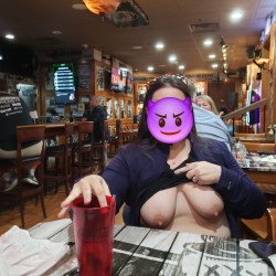 Medium tits of my wife - Natural