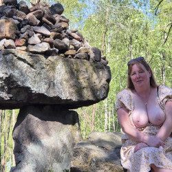 Large tits of my wife - missy