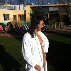 Small tits of my wife - Latina Belga