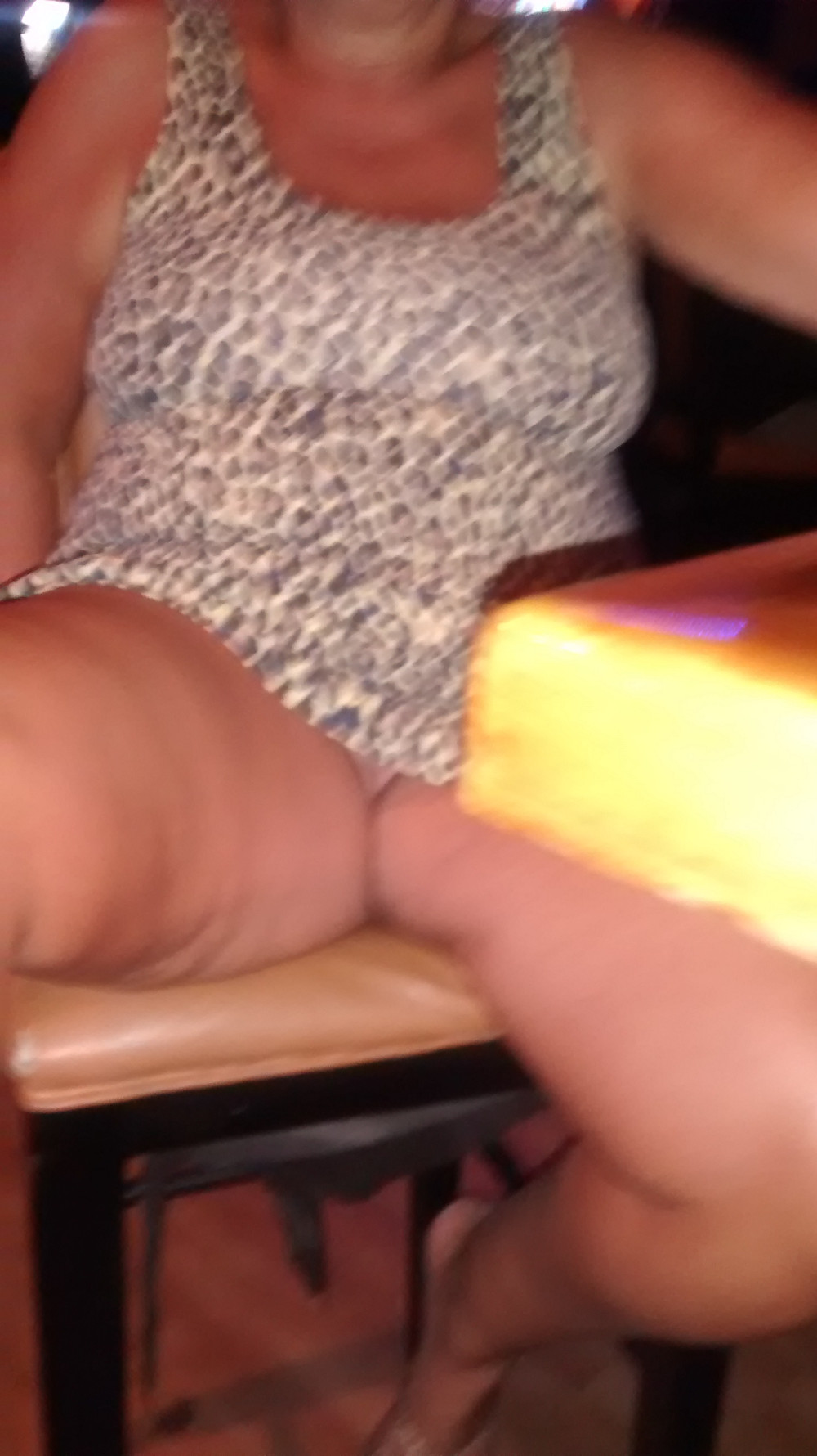 Pic #1 bar slut showing off