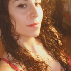 Pic #1 My big tits in red bra