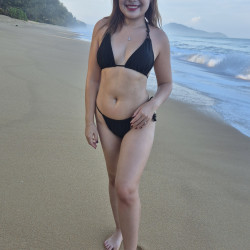 Natty at the beach