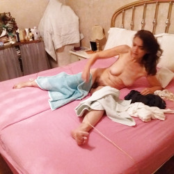 Medium tits of my wife - Sonia