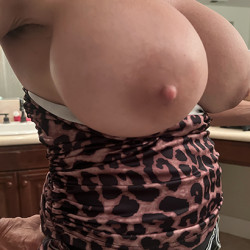 Very large tits of my wife - shelly