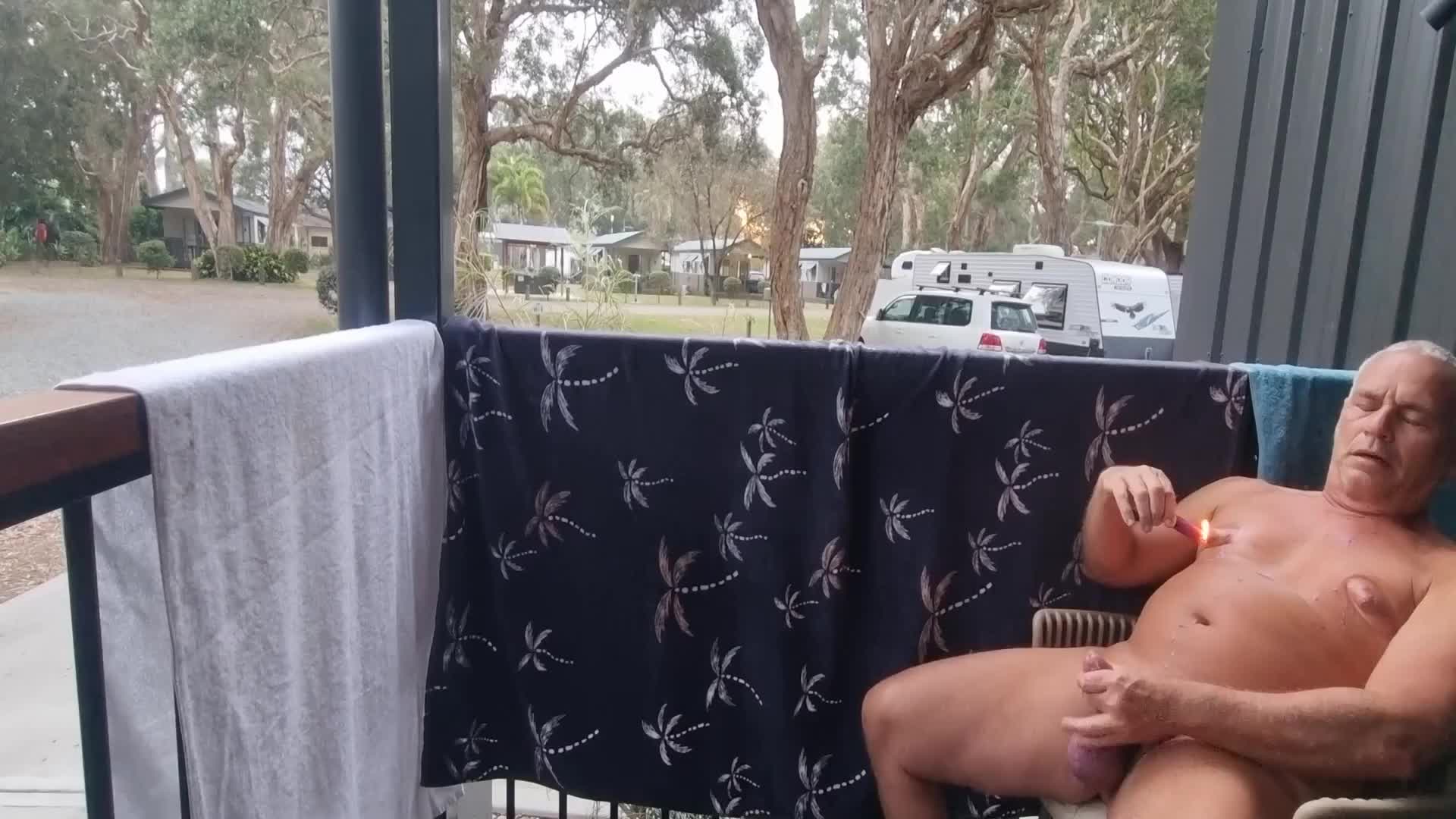 Pic #1wax on my cock