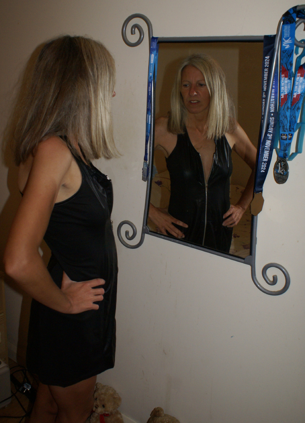 Pic #1 Michelle - Back Zip Front Dress
