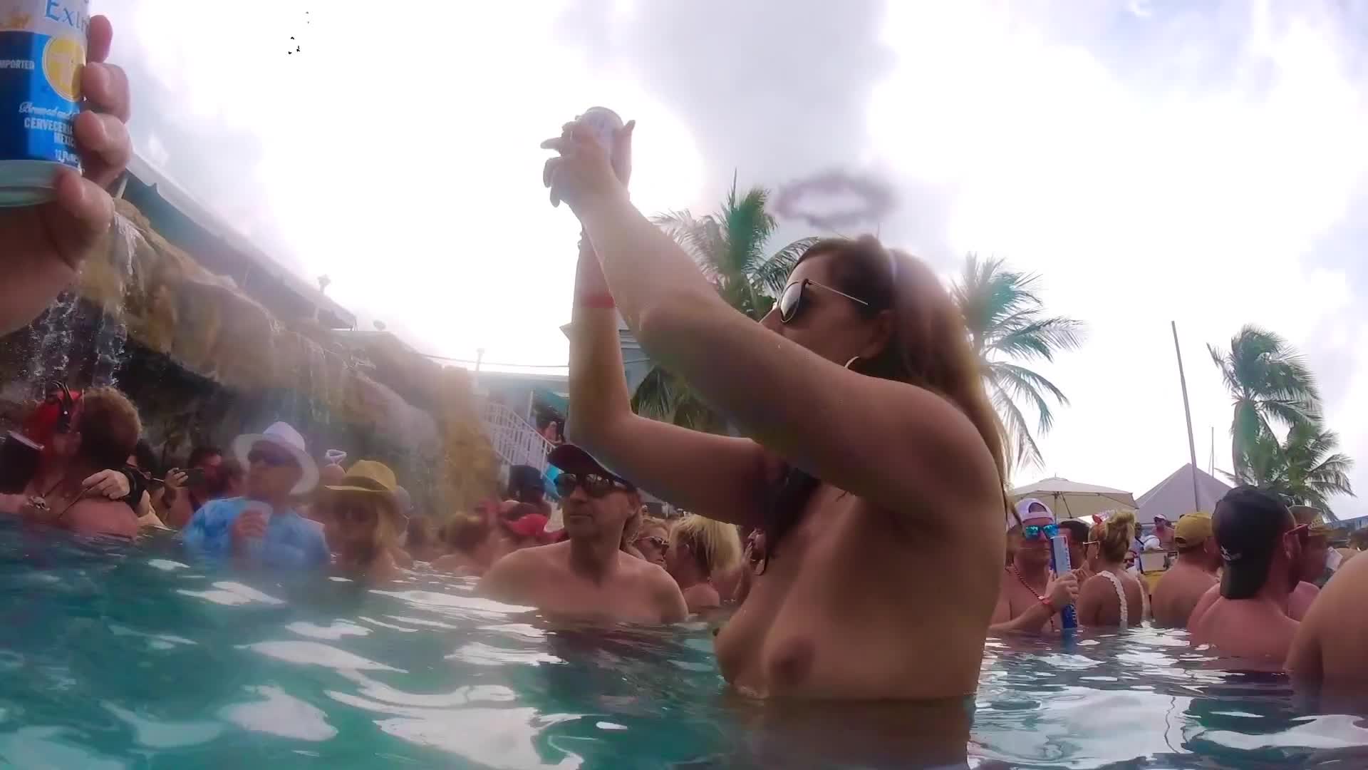 Pic #1Fantasy Fest Topless Pool