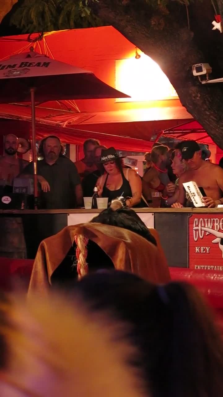 Pic #1Bullride Panty Peek Fantasy Fest