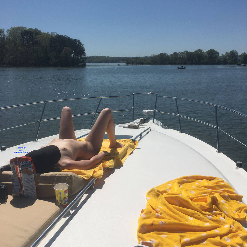 Pic #1nude in public on the boat