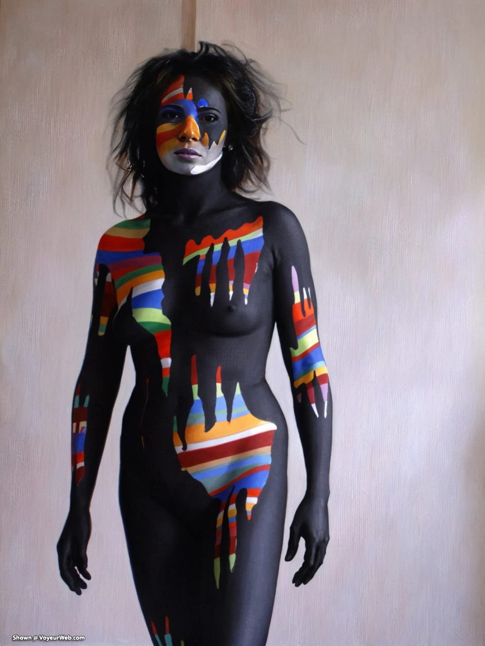 Pic #1 Black bodypainting