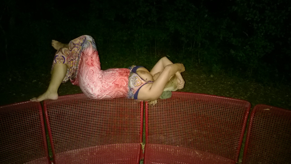 Pic #1New Years Vacarion - Natural Tits and Pits in the Park