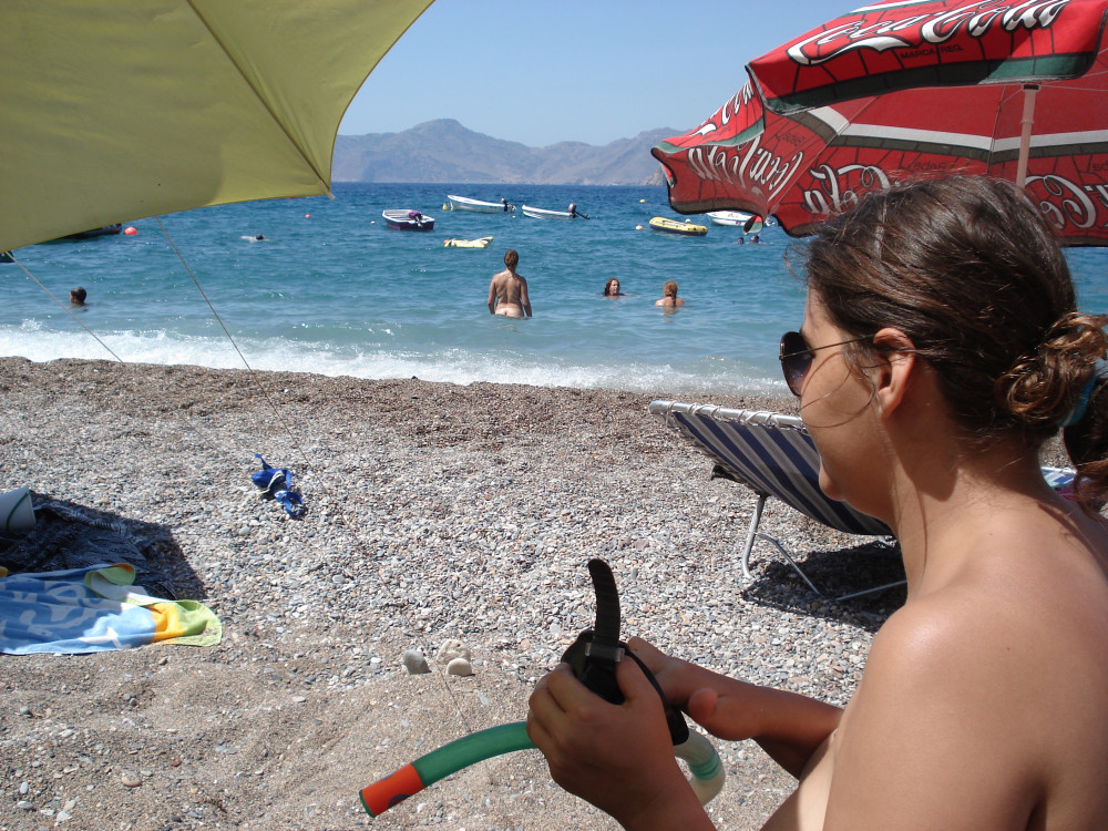 Pic #1 Anne at beach