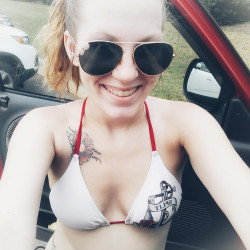 showing off these bad ugly tits to the world