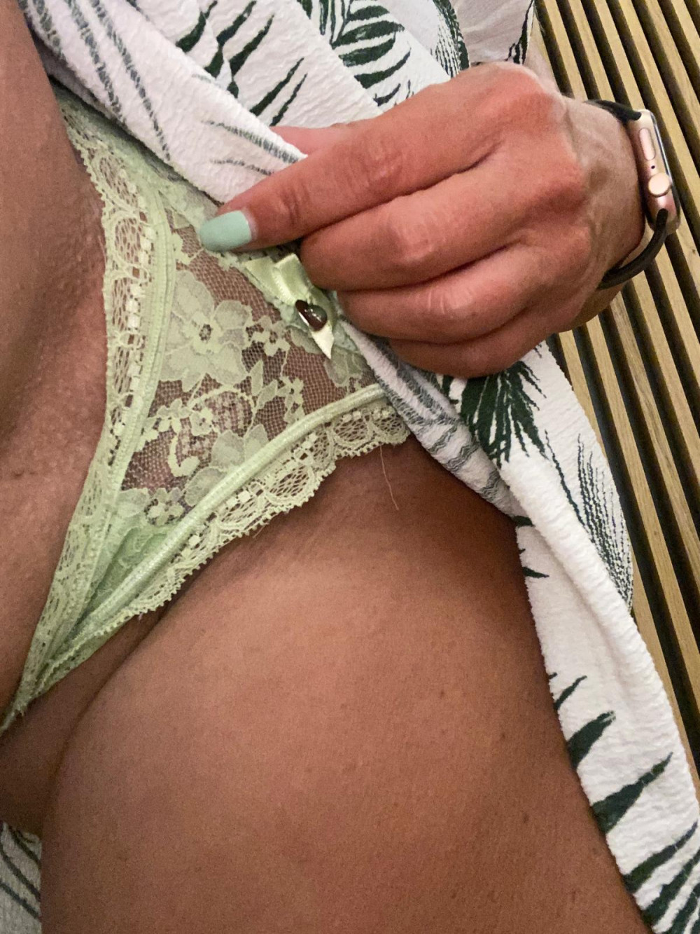 Pic #1 I love teasing with my panties