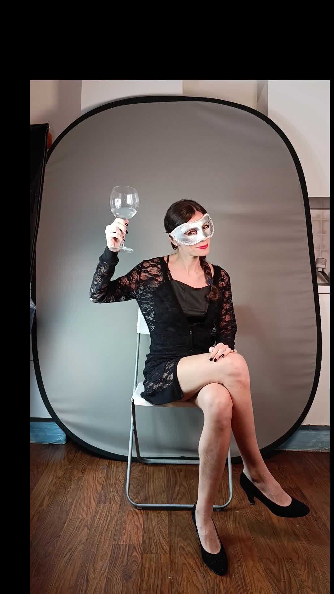 Pic #1Erotic strip tease for New Years Day