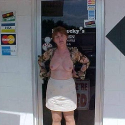 Standing beside Highway 81