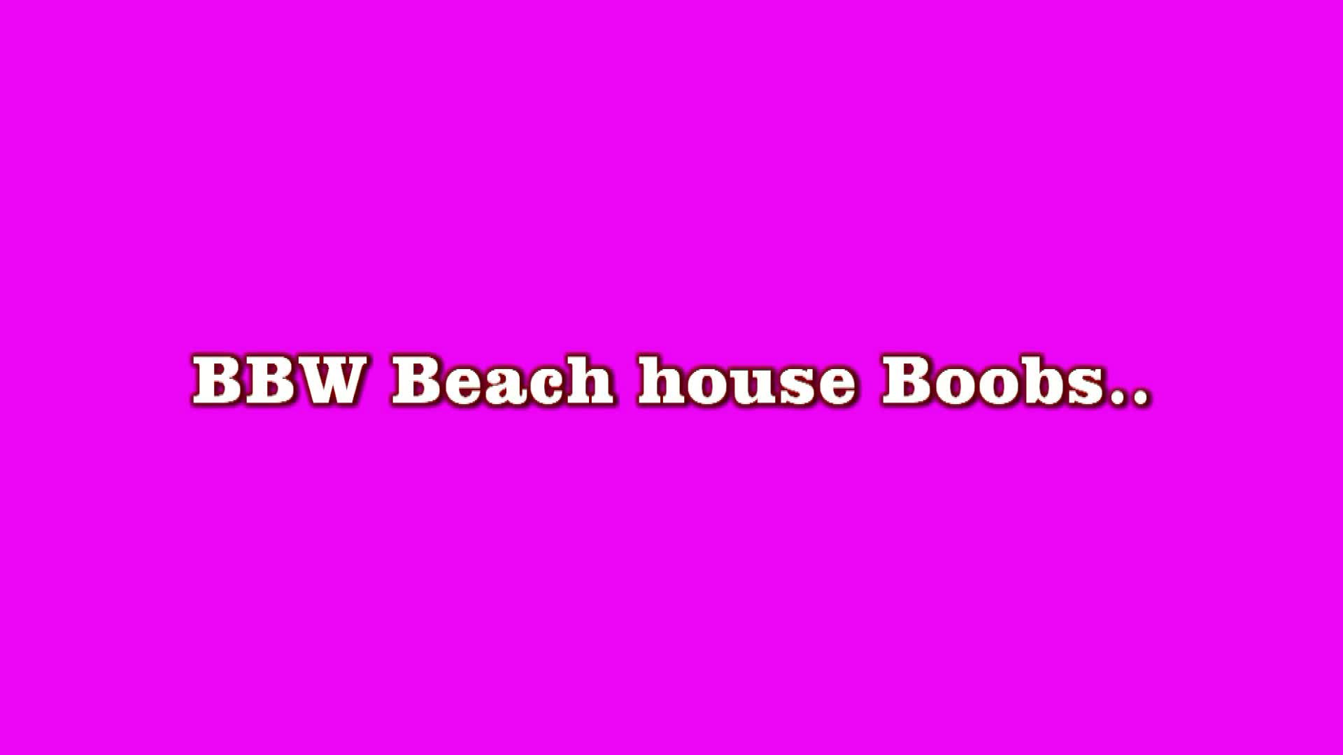 Pic #1Mrs. Jones Beach house boobs