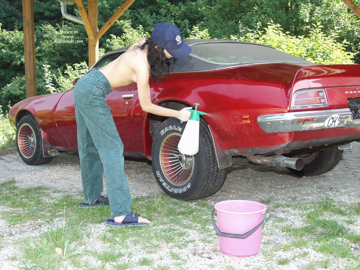 Pic #1Washing My Car Naked