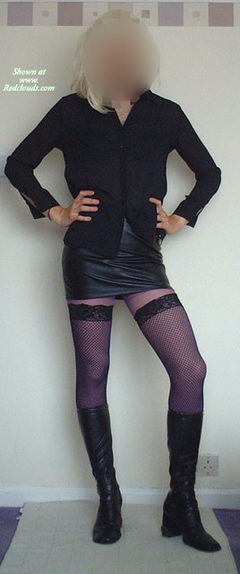 Pic #1Tightsboy In Fishnets And Tights