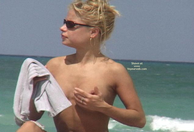 Topless Outdoors - Topless Outdoors , Topless Outdoors, Woman Wearing Glasses, By The Ocean
