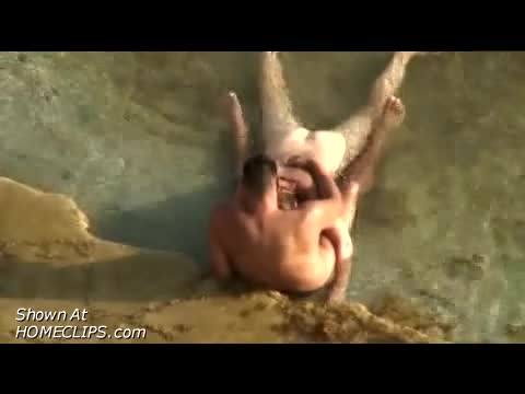 Pic #1Young Nudists Fucking In The Water