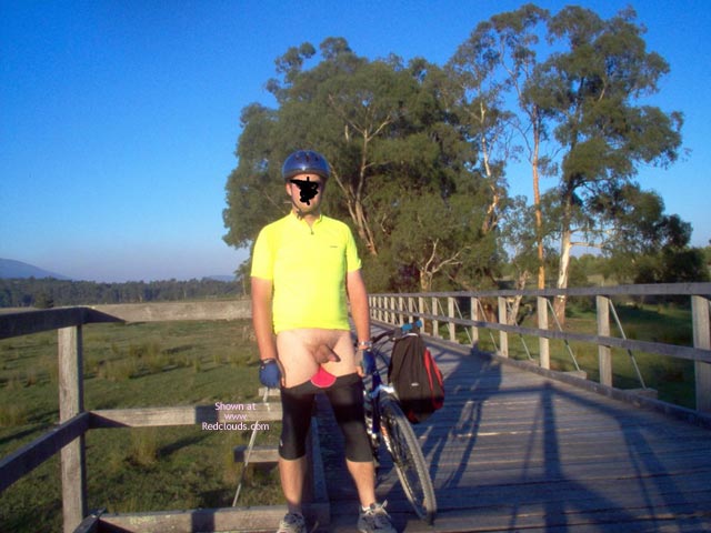 Pic #1M* Nude Cyclist