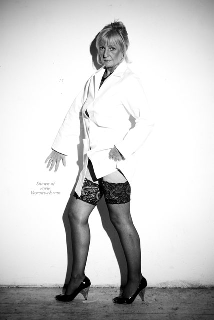 Pic #1 52yo In Her Nurse Coat