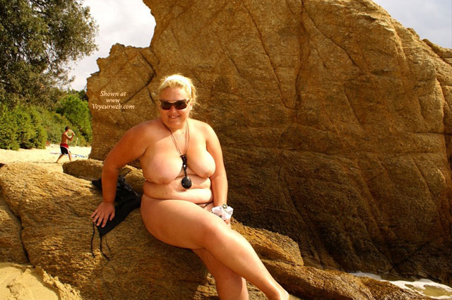 Pic #1Greek Anna Nude At The Beach Part-ii