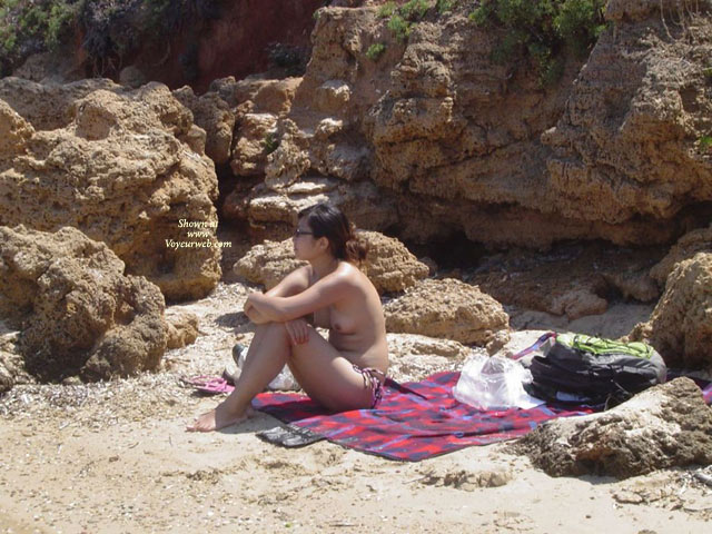 Pic #1Asian Wife On The Beach