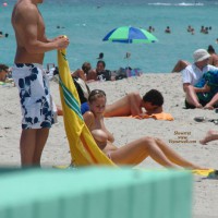 Pic #1 Most Adored Woman On The Beach!