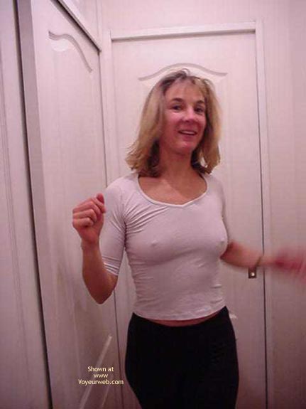 Pic #1At The Mirror With White Tee Shirt