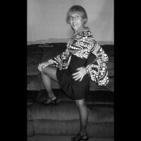 Pic #1SN Supergal is Back in Black and White