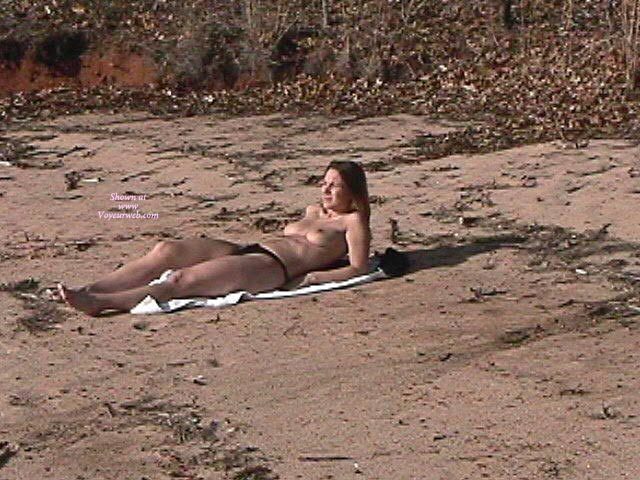 Pic #1 Jamie At The Beach And Shower