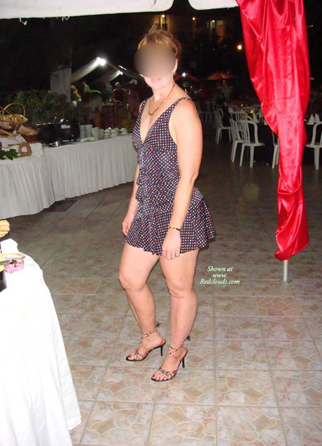 Pic #1Hot Wife In Sauna