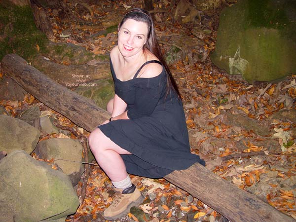 Pic #1Bbw Vicki Gets Naked In The Forest