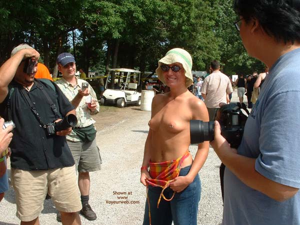 Pic #1Slender Girl In Weird Hat