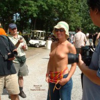 Pic #1Slender Girl In Weird Hat