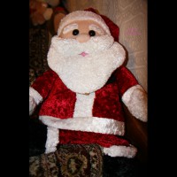 Santa And Rudolph Christmas Eve