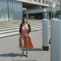 Pic #1Monique To The Arena And Have Fun Outsite