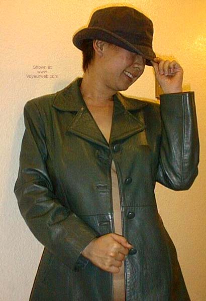 Pic #1Asian Dyna in a Hat and Jacket