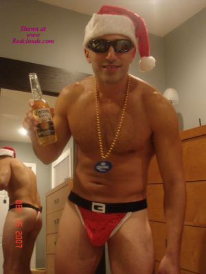 Pic #1Bad Santa Still Delivering Packages