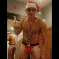 Pic #1Bad Santa Still Delivering Packages