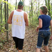 Pic #1Ruthie And A Guy In The Woods